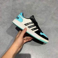 🔥 ADIDAS NEO HOOPS 2.0 ‘BLACK/BLUE’ – SIZE 38 – PVN23069 – CHÍNH HÃNG