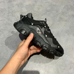 🔥 FILA FUSION ‘BLACK’ – SIZE 37.5 – PVN22934 – CHÍNH HÃNG