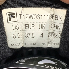 🔥 FILA FUSION ‘BLACK’ – SIZE 37.5 – PVN22934 – CHÍNH HÃNG