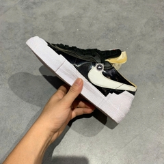 🔥 Giày Nike Blazer Low ‘Sacai Black Leather’ DM6443‑001 – SIZE 38 – PVN22907 – CHÍNH HÃNG