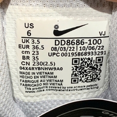 🔥 Giày Nike Air Winflo 9 'White Metallic Silver' DD8686‑100 – SIZE 36.5 – PVN22941 – CHÍNH HÃNG