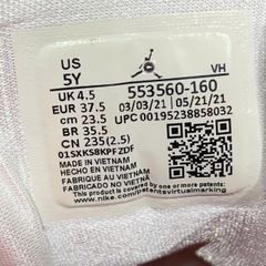 🔥 Giày Nike Air Jordan 1 Low GS 'Chicago Home' – SIZE 37 .5 – PVN22980 – CHÍNH HÃNG