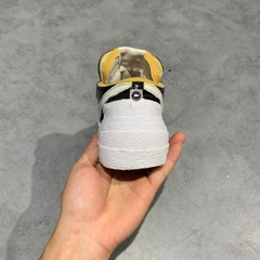 🔥 Nike Blazer Low Sacai Black Patent Leather – SIZE 40 – PVN22879 – CHÍNH HÃNG