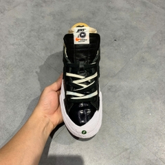 🔥 Nike Blazer Low Sacai Black Patent Leather – SIZE 40 – PVN22879 – CHÍNH HÃNG