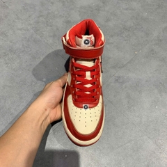 🔥 NIKE AIR FORCE 1 MID ’07 LX ‘RED PLAID’ – SIZE 40.5 – PVN23343 – CHÍNH HÃNG