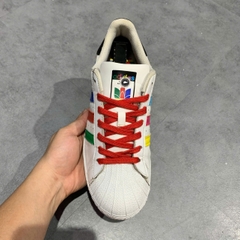 🔥 ADIDAS SUPERSTAR ‘COLORFUL TREFOIL’ – SIZE 41 1/3 – PVN23177 – CHÍNH HÃNG