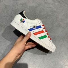 🔥 ADIDAS SUPERSTAR ‘COLORFUL TREFOIL’ – SIZE 41 1/3 – PVN23177 – CHÍNH HÃNG