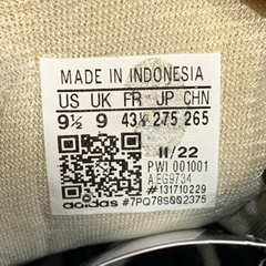 🔥 ADIDAS TEAM COURT ‘CLOUD WHITE’ – SIZE 43 1/3 – PVN23644 – CHÍNH HÃNG