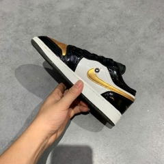 🔥 AIR JORDAN 1 LOW “GOLD TOE” – SIZE 36 – PVN23967 – CHÍNH HÃNG