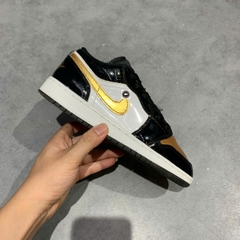 🔥 AIR JORDAN 1 LOW “GOLD TOE” – SIZE 36 – PVN23967 – CHÍNH HÃNG
