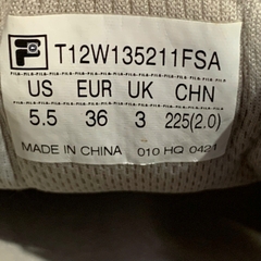 🔥 FILA FUSION DADSHOES “CREAM BEIGE” – SIZE 36 – PVN23810 – CHÍNH HÃNG