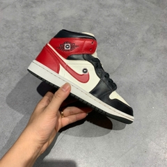 🔥 NIKE AIR JORDAN 1 MID “BLACK TOE” – SIZE 36 – PVN23871 – CHÍNH HÃNG