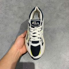 🔥 FILA LOW CUT BLACK/GREY (1RM01786D_142) – SIZE 36 ½ – PVN23921 – CHÍNH HÃNG