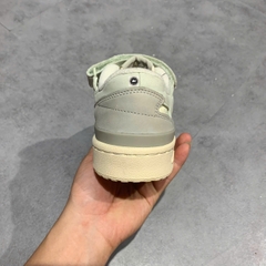 🔥 ADIDAS FORUM 84 LOW “LINEN GREEN / CREAM WHITE / METAL GREY” – SIZE 36 2/3 – PVN23725 – CHÍNH HÃNG