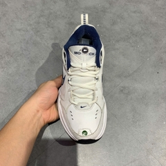 🔥 NIKE AIR MONARCH IV “WHITE NAVY/METALLIC SILVER” – SIZE 36.5 – PVN23966 – CHÍNH HÃNG