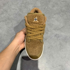 🔥 NIKE AIR JORDAN 1 LOW UTILITY “TEDDY BEAR” – SIZE 37.5 – PVN23808 – CHÍNH HÃNG