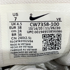 🔥 Nike Air Zoom Pegasus 38 ‘White Metallic Silver’ – SIZE 38 – PVN23887 – CHÍNH HÃNG