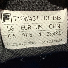 🔥 FILA FUSION BONE DX ‘WHITE’ – T12W431113FBB – SIZE 37.5 – PVN23699 – CHÍNH HÃNG