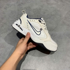 🔥 NIKE AIR MONARCH IV WHITE NAVY – SIZE 40.5 – PVN24667 – CHÍNH HÃNG