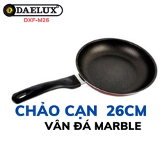 Chảo đá hoa cương chống dính 26cm sản xuất tại Hàn Quốc DXF-M26 tỏa nhiệt đều