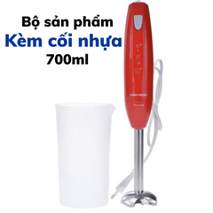 Máy xay sinh tố cầm tay Daewoo DEB-JN200 công suất 150W, tiện dụng, bảo hành 1 năm