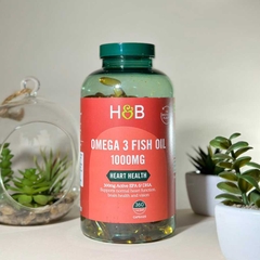 H&B Omega3 1000mg/Dầu cá biển