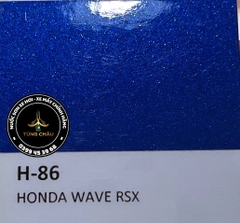 H-86 Xanh tím (Honda Wave RSX)
