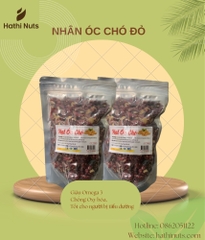 Nhân óc chó đỏ (500gram)