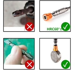 ĐẦU BAKE ĐẦU BẮN VÍT GẮN MÁY KHOAN ĐẦU VÍT KIỂU PHILLIP ĐỘ CỨNG CAO TỪ TÍNH MẠNH