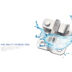 Chốt khóa cài cửa inox, chốt cửa an toàn thanh gạt trái gạt phải