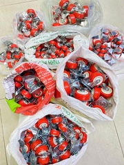 Bánh xe đẩy (đỏ trắng)