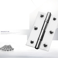 Bản lề bản lề lá inox bản lề của tủ inox có bạc đạn loại dày cao cấp