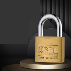 Ổ Khóa Đồng Opel Khóa Bấm 4 Chìa Vuông Điện Tử (Hàng Chính Hãng)
