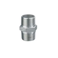 NỐI 2 ĐẦU REN NGOÀI (KÉP) INOX