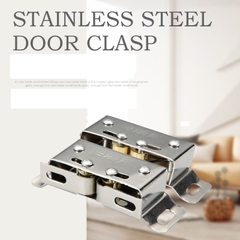 Chốt kẹp Lò Xo Lăn Đôi Bằng Thép Không Gỉ chốt sập cánh tủ