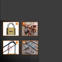 Ổ KHÓA MÃ SỐ (DƯỚI) OPEL