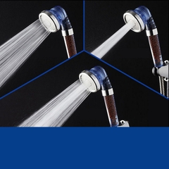 ĐẦU SEN TẮM TĂNG ÁP (NHỰA XANH, CHỈNH TIA, CÓ HẠT)