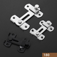 Chốt khóa cửa inox của lùa cửa đẩy 90 độ - 180 độ