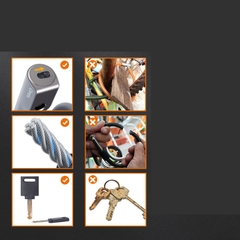 Ổ KHÓA DÂY (CHÌA) OPEL