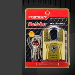 Ổ KHÓA THÂN RỘNG MINDY (HỢP KIM, MÀU RÊU)