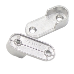 Bát treo thanh nhôm oval bát đỡ thanh treo quần áo