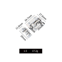 Chốt cửa chốt cài inox nhiều kích thước