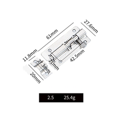 Chốt cửa chốt cài inox nhiều kích thước
