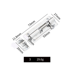 Chốt cửa chốt cài inox nhiều kích thước