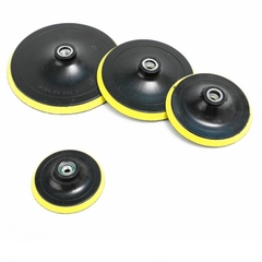 Đế dán chà nhám đĩa nhựa đế vàng ( kích thước từ 100mm đến 180mm)