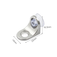 Chốt đỡ kính,  Đỡ kệ tiện dụng , Ke đỡ kính (ke số 7) bịch 10 cái