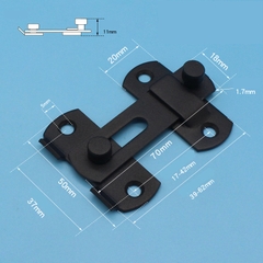 Chốt khóa cửa inox của lùa cửa đẩy 90 độ - 180 độ