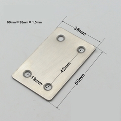 Ke inox thẳng, bát ke vuông inox đa năng