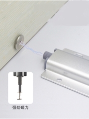 Dụng Cụ Nhấn Mở Tủ Hít Cánh Tủ Nam Châm Inox,Chốt Nút Hít Nam Châm Nhấn Nhả Mở Cửa