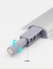 Dụng Cụ Nhấn Mở Tủ Hít Cánh Tủ Nam Châm Inox,Chốt Nút Hít Nam Châm Nhấn Nhả Mở Cửa